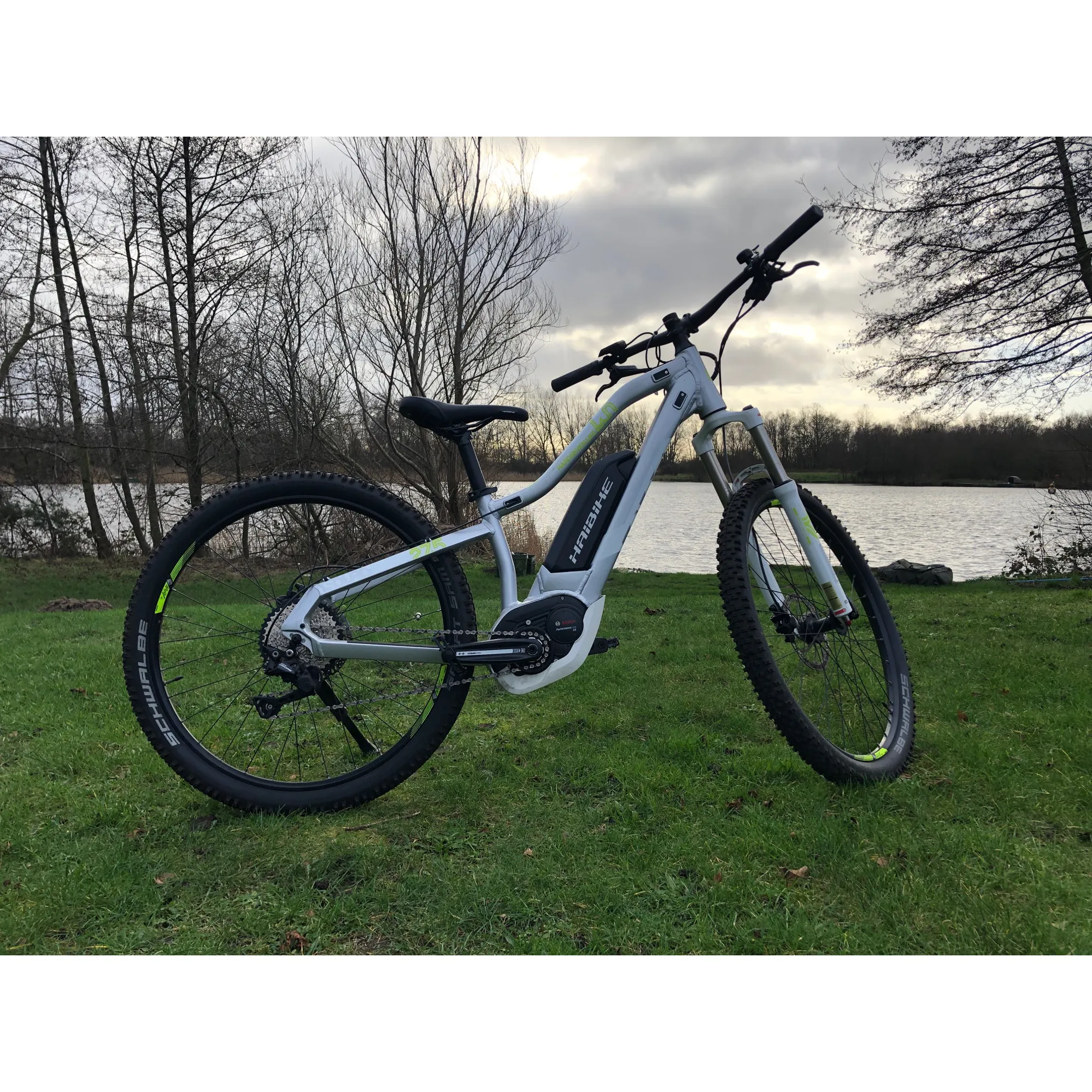 Second Hand Haibike SDURO HardSeven 4 Wms Electric Bike XS 2019 Silver